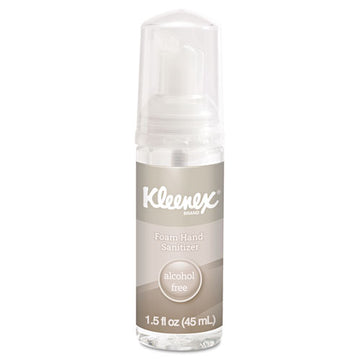 Kleenex® Alcohol-free Foam Hand Sanitizer, 1.5 Oz Pump Bottle, Unscented freeshipping - TVN Wholesale